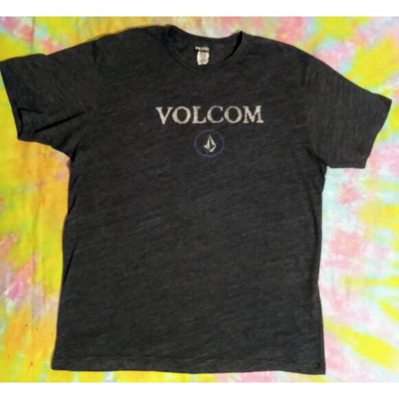 Vintage Y2K Volcom Stone Paper Tag Skater Graphic Streetwear Surf Skate OG SZ XL - Picture 2 of 7